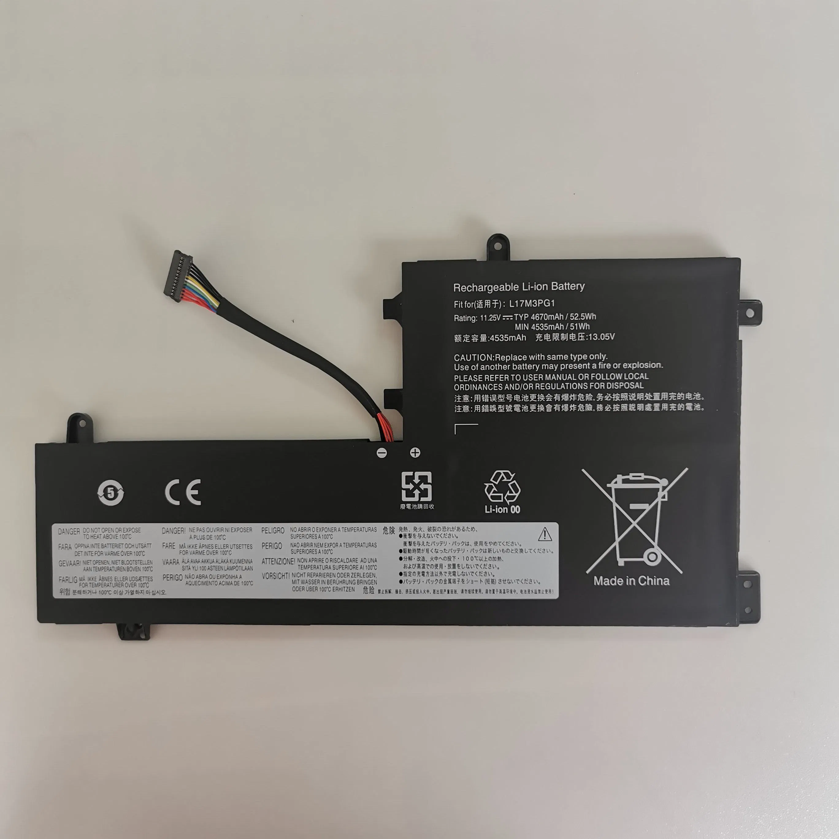 L17c3pg2 L17c3pg1 L17m3pg1 Genuine Battery for Legion Y530 Y530-15ich Y7000p