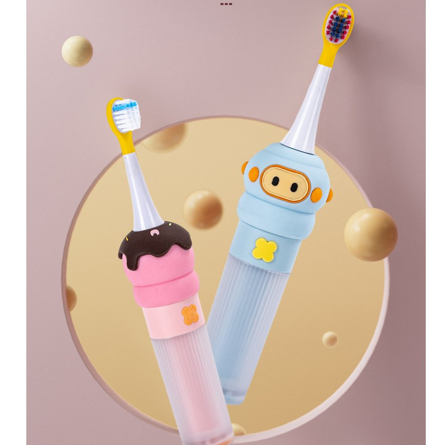 Fun Color-Changing Smart Toothbrush for Kids Ages 3-14