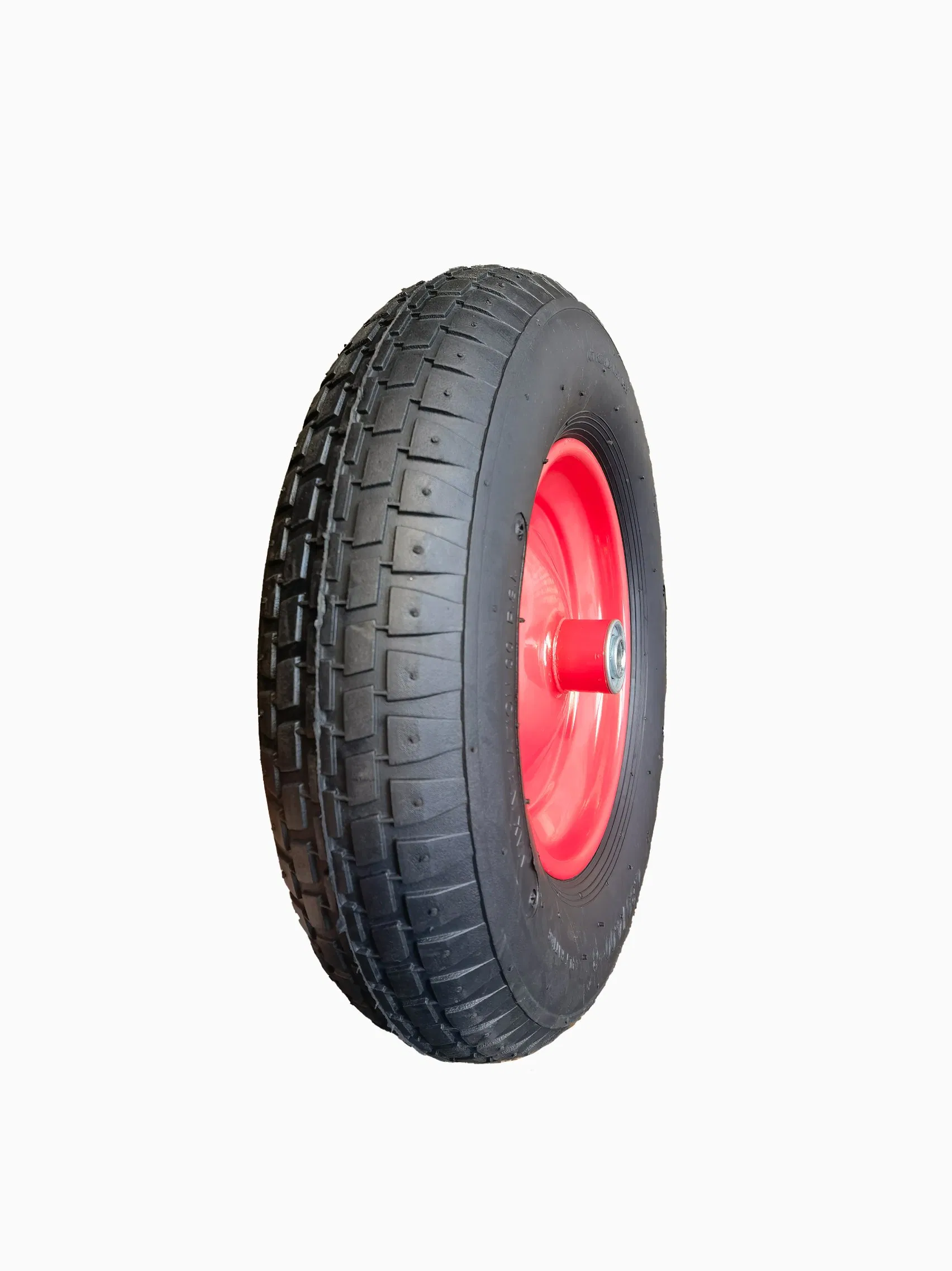 Pneumatic Wheel with Metal Rim (4.00-8)