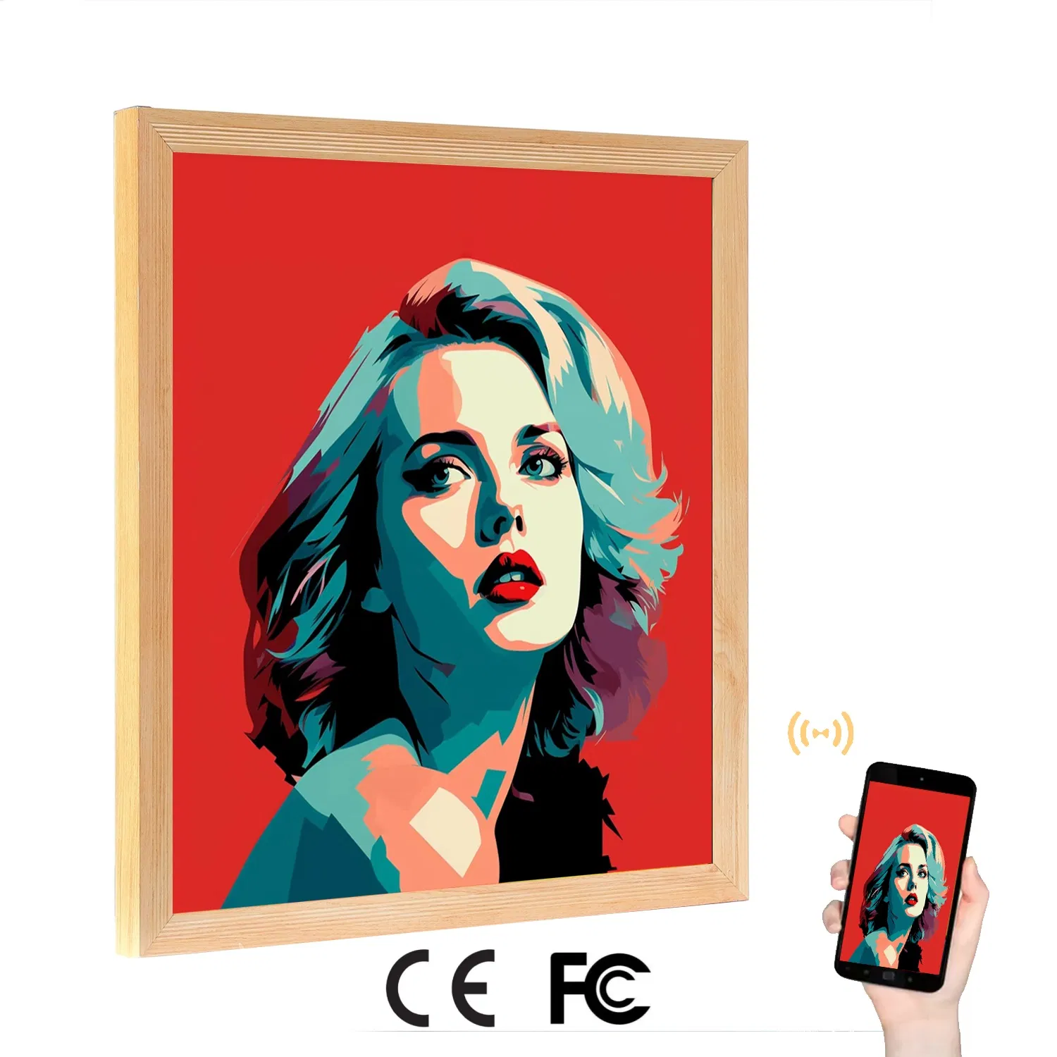 Captivating 19 2 27 9 Inch Art Display with Advanced Features