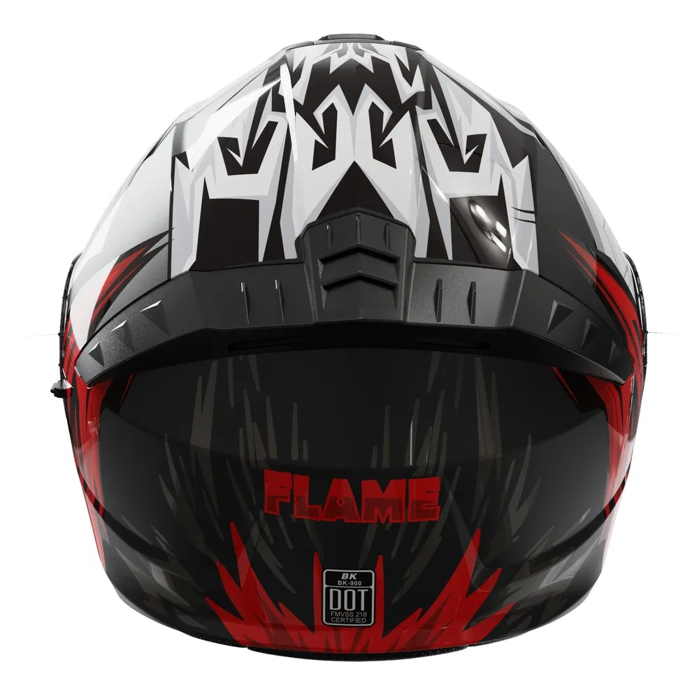 Модульный мотошлем матово-черный с Bluetooth