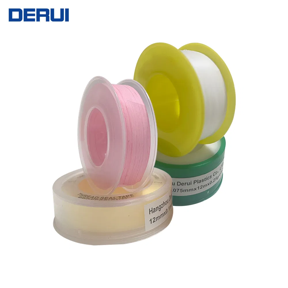 Good Density PTFE Gas Line Water Pipe Thread Sealing Tapes for Air/Water Leaks
