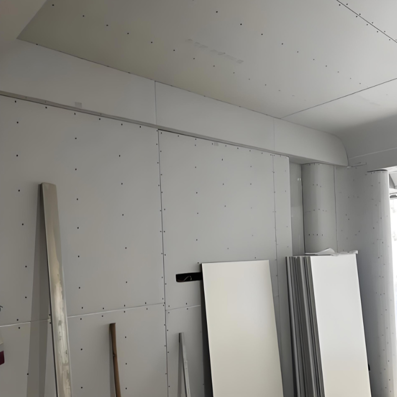 High Density & Heat-Resistant Flat & Warp-Free Large Panel Size Natural Gypsum Board