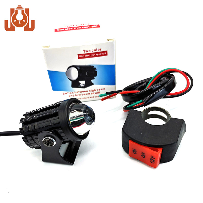 Мощный светодиодный прожектор для мотоцикла