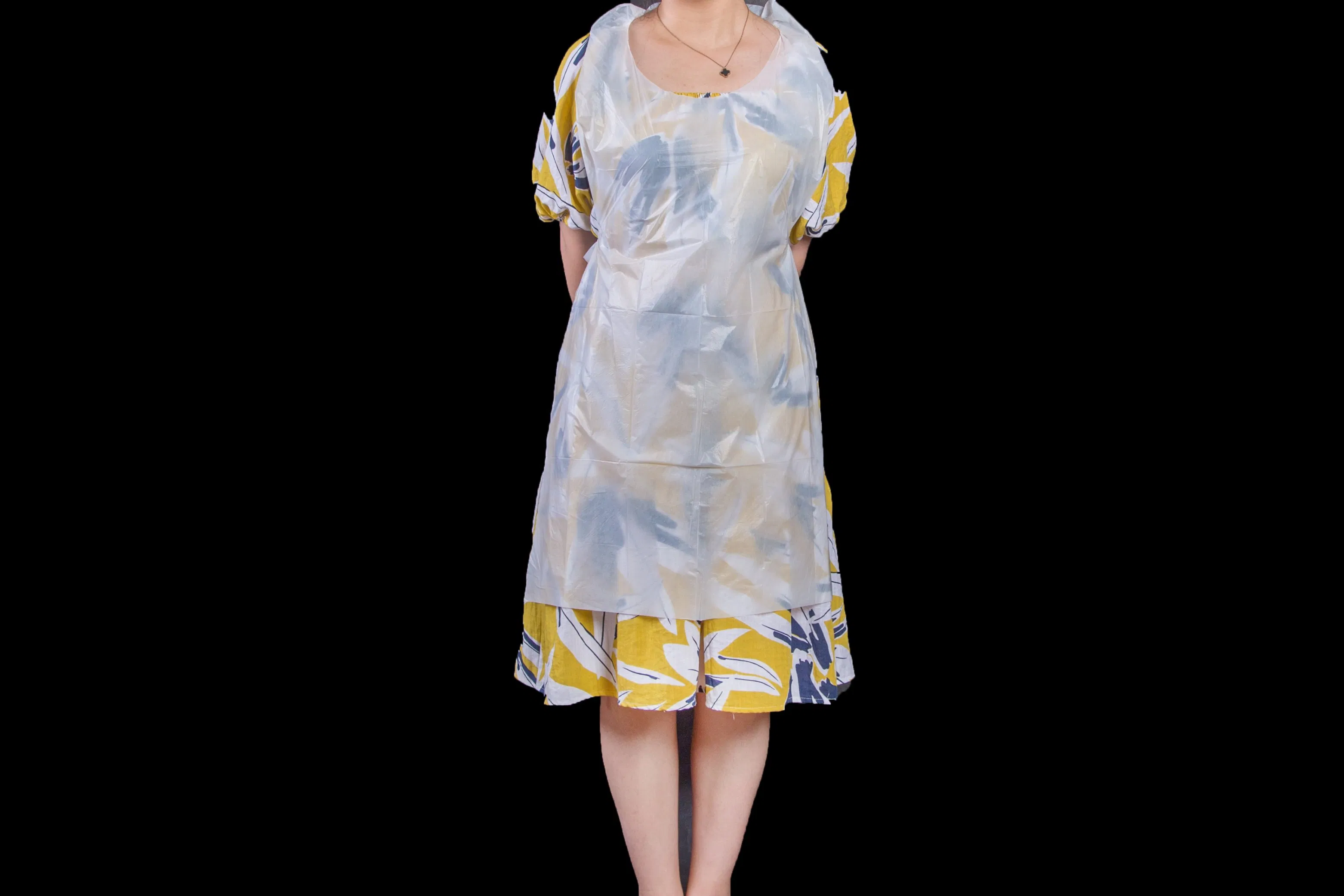 ISO 13485 CPE/LDPE/PE Disposable Medical Isolation Hospital Waterproof Aprons