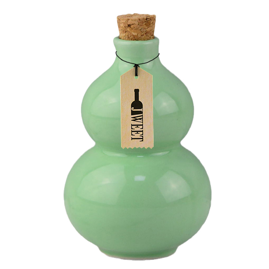 Porcelain Ceramic Liquor Oil Packing Bottle
