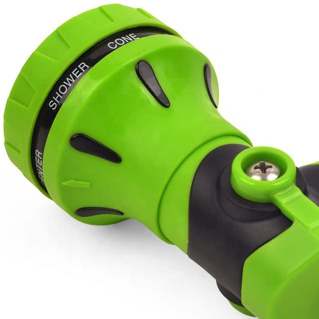 Spray Nozzle with Thumb Control and 8 Pattern Adjustable