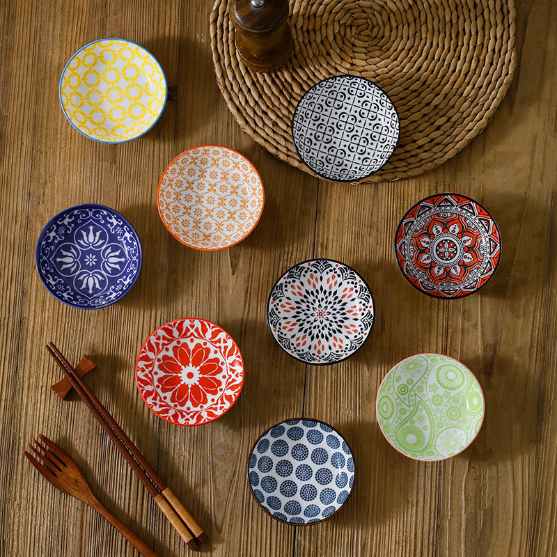 4.25"Saucer Soup Plate Pad Printing Porcelware Hotelware Ceramic Tableware