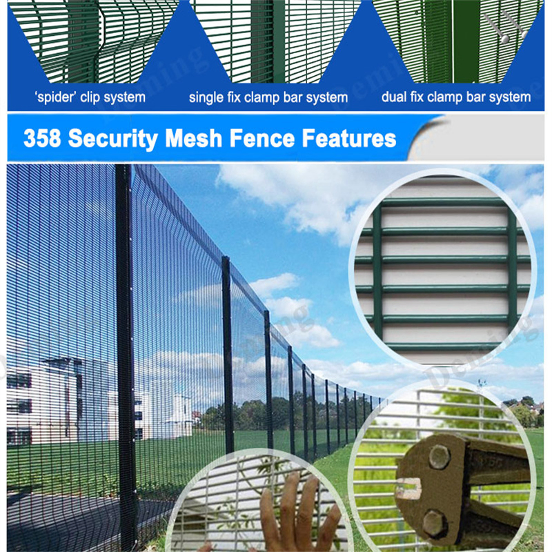 Heavy-Duty Outdoor Welded Wire Mesh Self-Locking Fence Panels