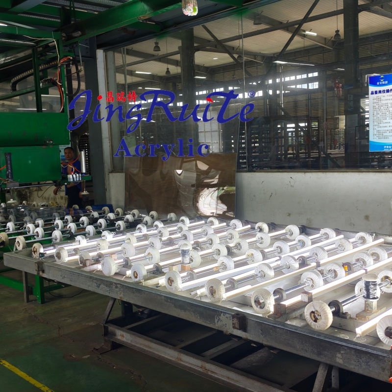 Chemical Resistance 6.7FT*10FT Jingruite Home Decor Milky White Acrylic Panel