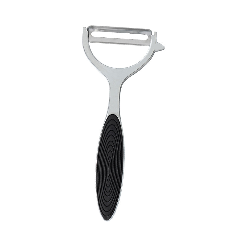 (Free Sample) Stainless Steel Multifunction Set for Kitchen and Household Tools Y&I Shape Swivel Blades with 2 Orange Citrus Peelers Vegetabl & Fruit Peelers