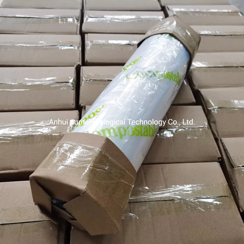 China Manufacturer Eco-Friendly Compostable Food Stretch Film Biodegradable Cling Wrap