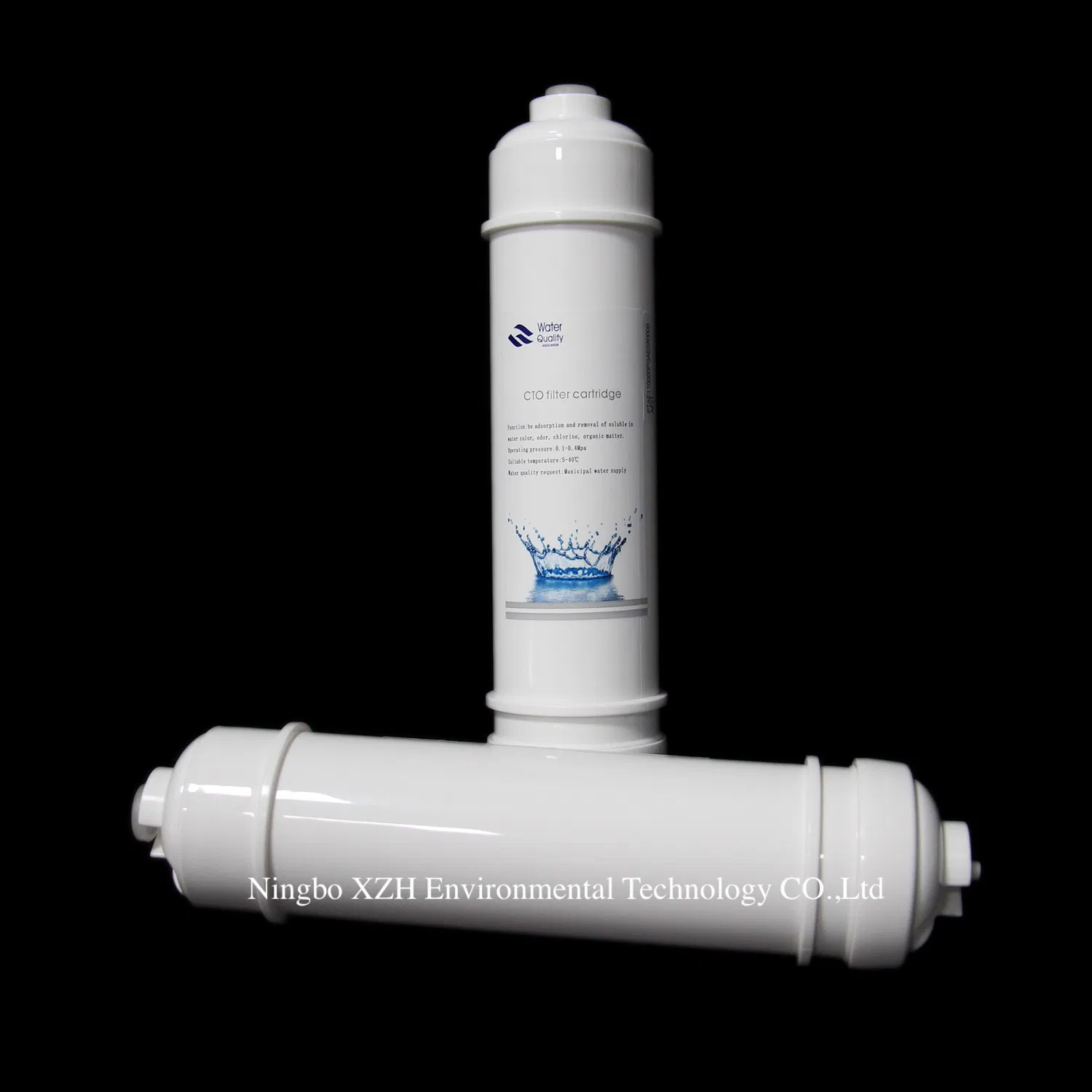 Long-Lasting Quick-Connection CTO Water Filter Cartridge for Ice Maker