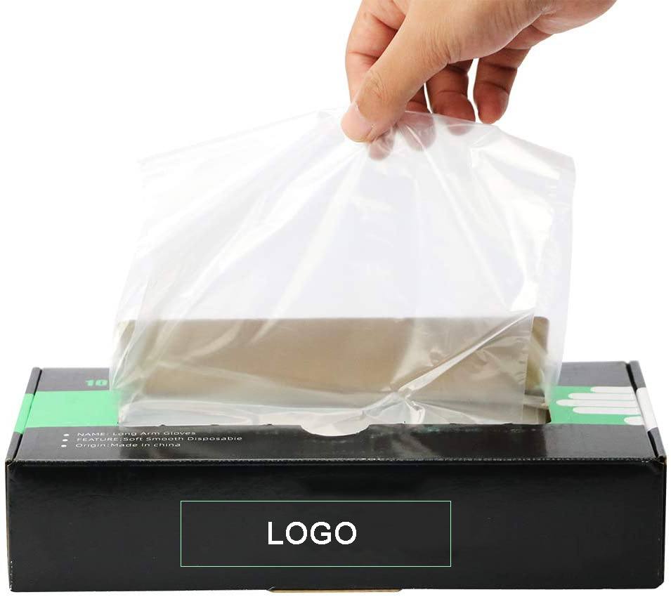 Disposable Plastic PE Long Arm Sleeve Gloves