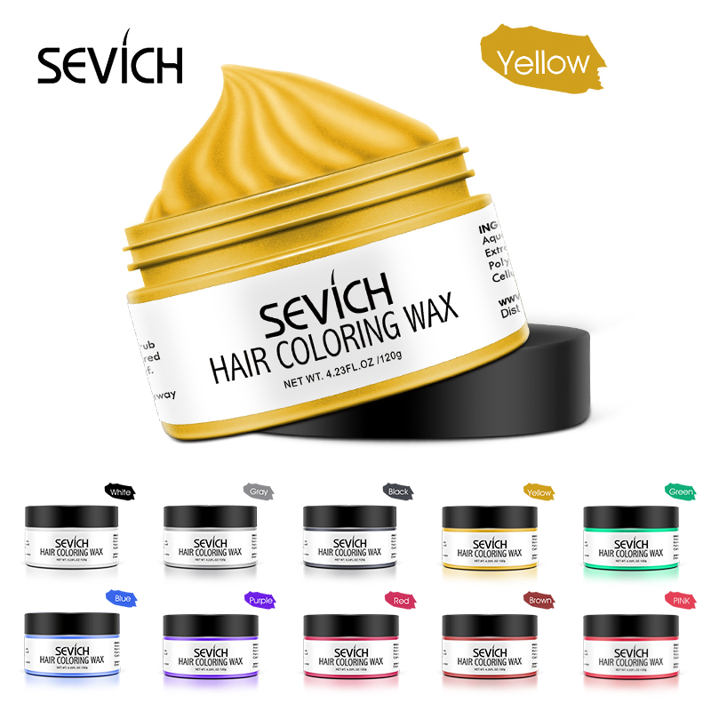 Private Label Temporary Hair Color Wax Professional Hair Dye for Men Women