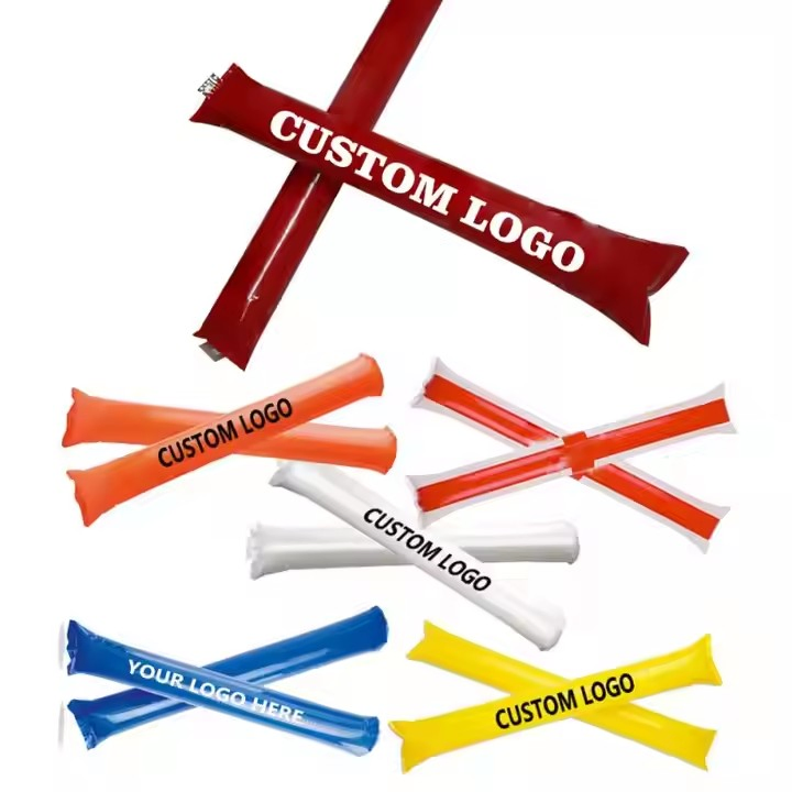 Custom Thunder Sticks Plastic Cheerleader Spirit Stick Clapper