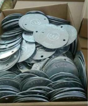 Steel Circular Junction Box Conduit Box Cover Conduit Fittings 86mm