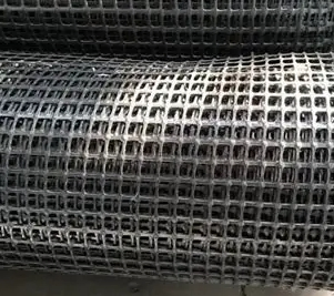 High-Strength Geosynthetics Soil Stabilizer 50kN to 200kN Biaxial Geogrid for Soil Reinforcement