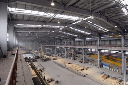 China High Rise Colour Cladding Anti-Seismic Industrial Prefab Steel Light Workshop