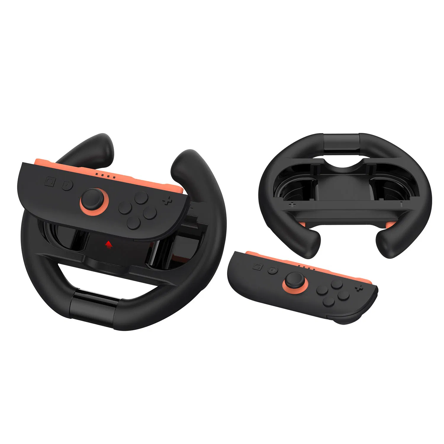 High Quality Mini Ergonomic Racing Game Steering Wheel Hand Grip for Switch 2 Left/Right Joypad