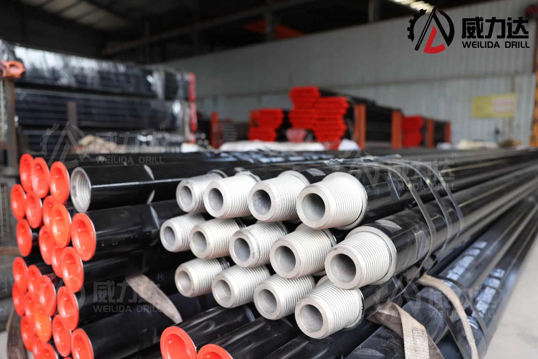 Mining Well Manufacturer 4 1/4 Water Well Drill Rod DTH Drill Pipe Hot Sale in China
