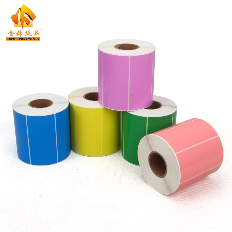 Custom Waterproof Thermal Labels - Self-Adhesive with Color Choices