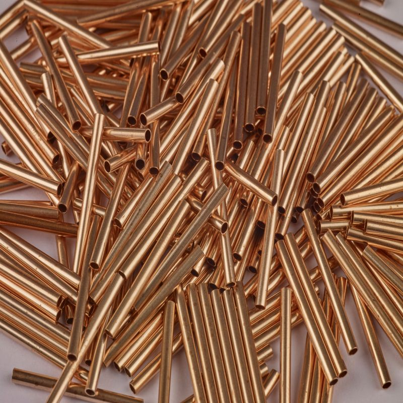 C11000 C12200 ASTM B8 Seamless Copper Pipe Brass Tube Copper Tube Pipe Cutting Processing Manufacturers Air Conditioning Copper Pipe