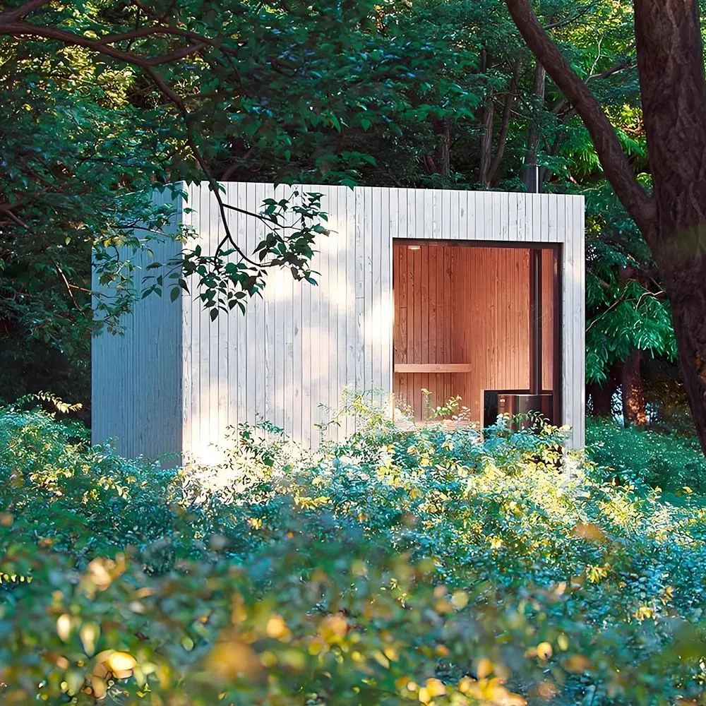 Современная сауна из кедра для 2-6 человек