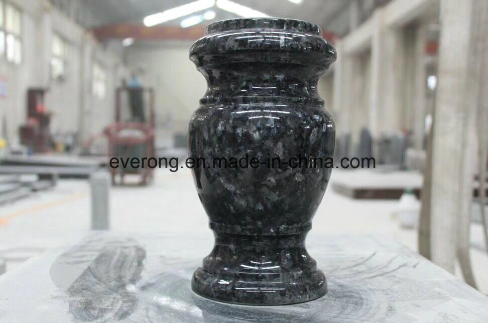 Hot Design Blue Pearl Granite Tombstone for Memorial