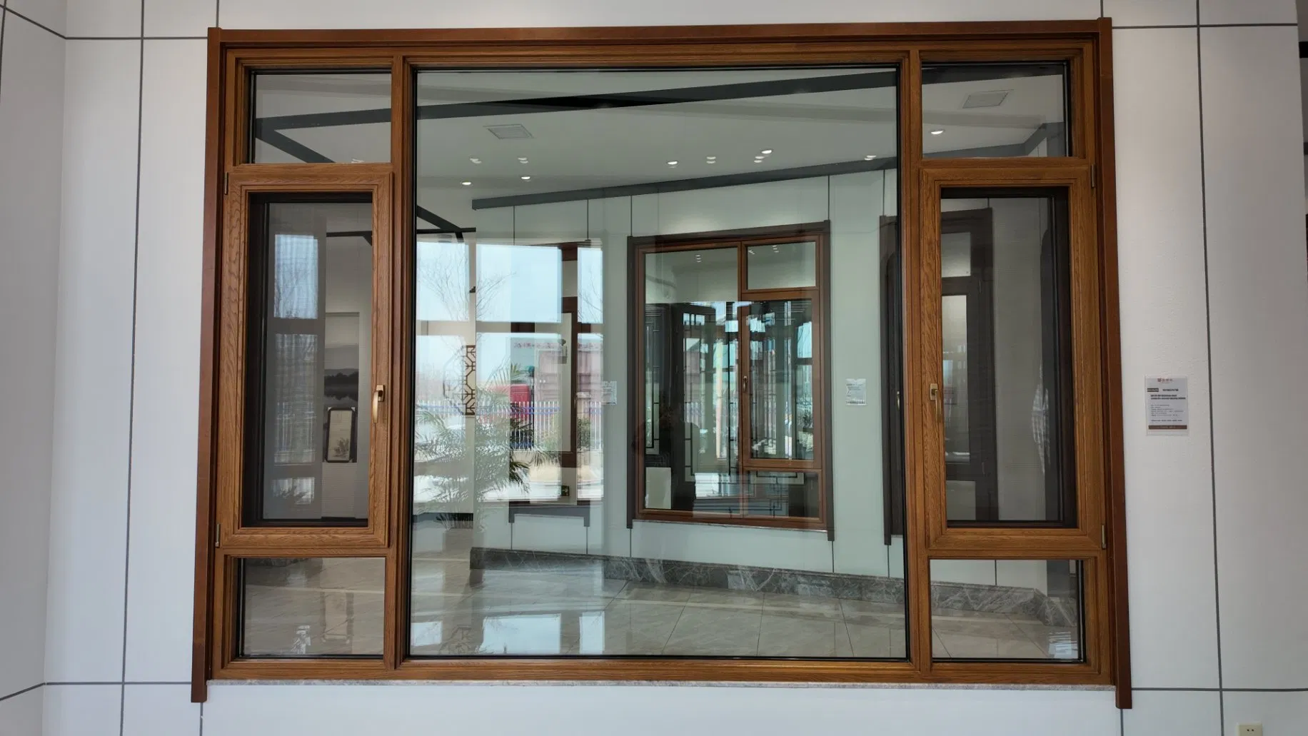 Customized High Quality Low Price Composite Window - Wood Clad Aluminum Window