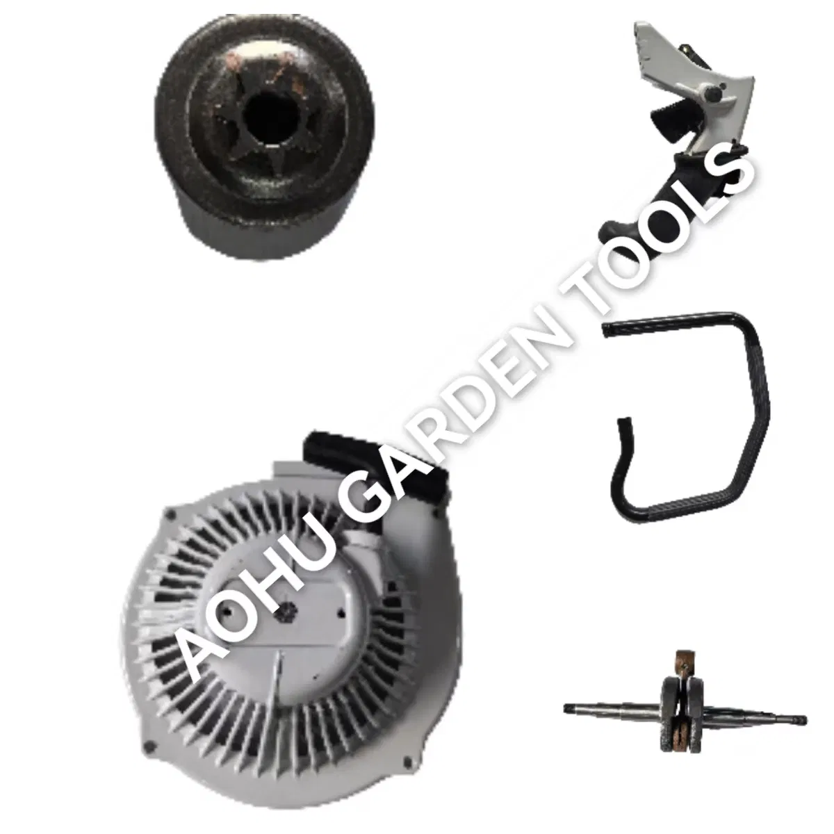 Gasoline Chain Saw Spare Parts Cylinder Carburator Clutch Starter Plastic Cover