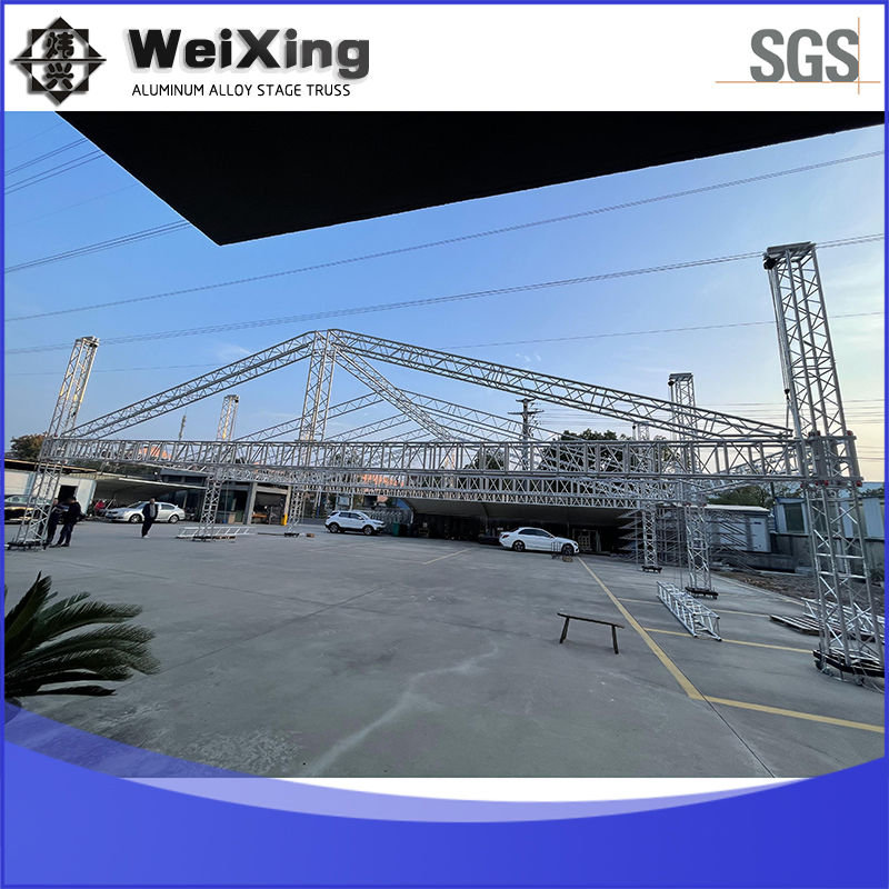 300X300/400X400mm Spigot Truss Aluminum Stage Frame Space Frame Structure Socket Lifiting Truss F34 for Concerts and Exhibitions
