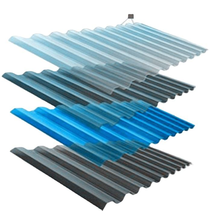 Customized Transparent Fiberglass FRP Roofing Sheets with Cutting Service High Strength &Corrosion Resistant