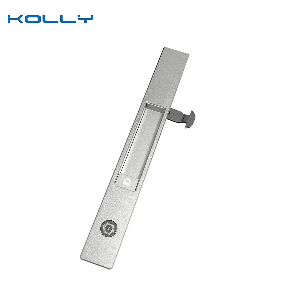 Durable Aluminum Alloy Silver Sliding Door Lock for Windows