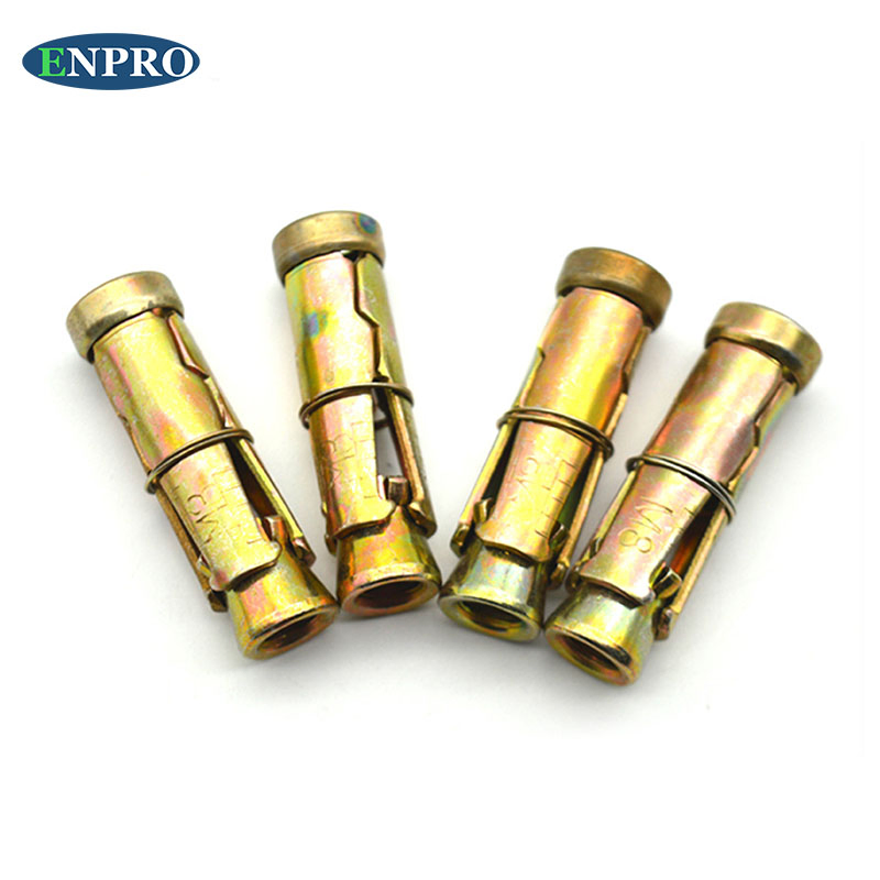 Анкерный болт с желтым цинковым покрытием 3PCS Shell 4PCS Bolt