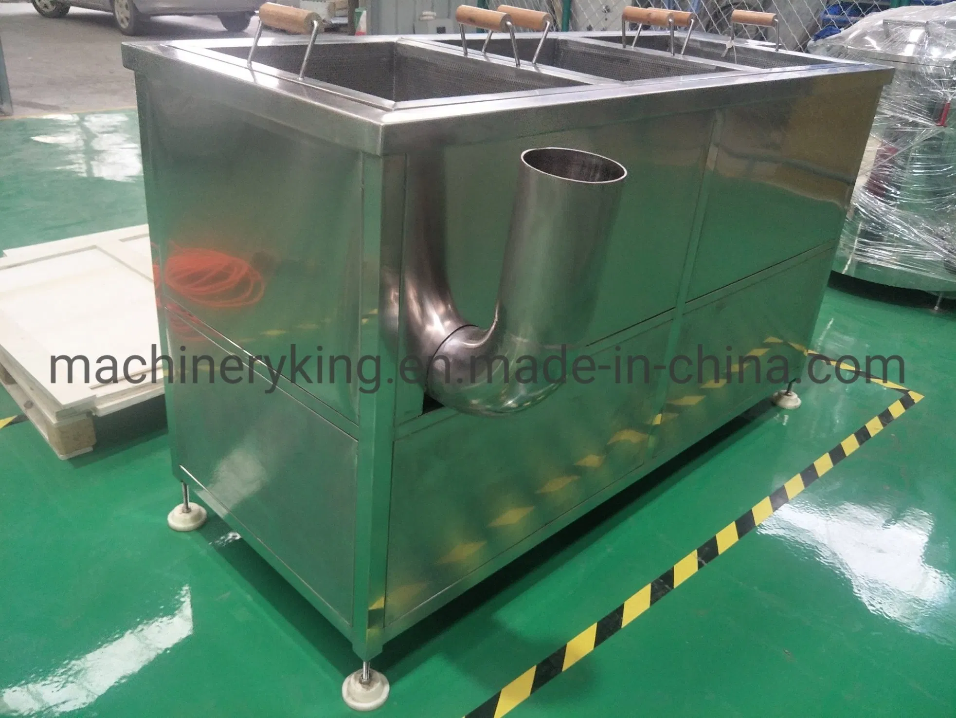Commercial Stainless Steel Continuous Gas Deep Fryer