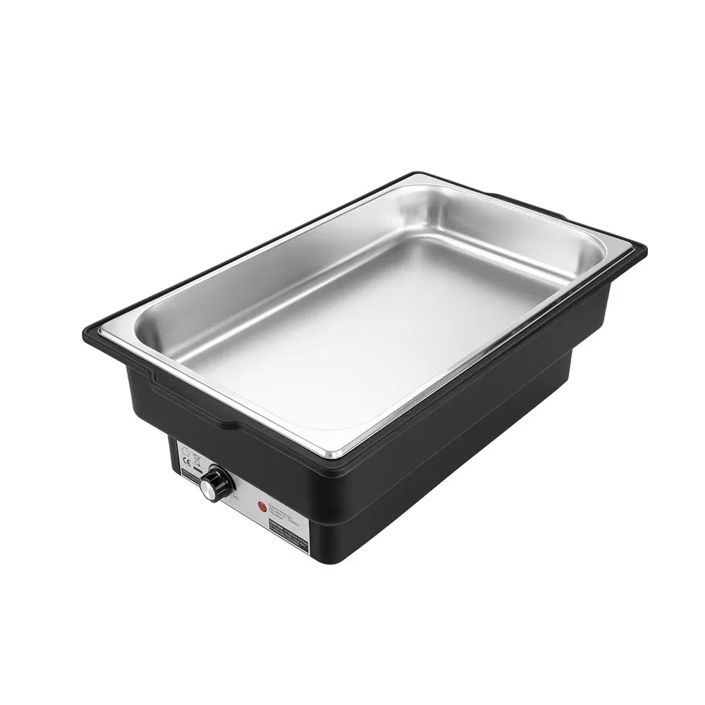 High-Duty Stainless Steel Wedding Food Warmers Eco Electric Heating Chafing Dish Buffet Set