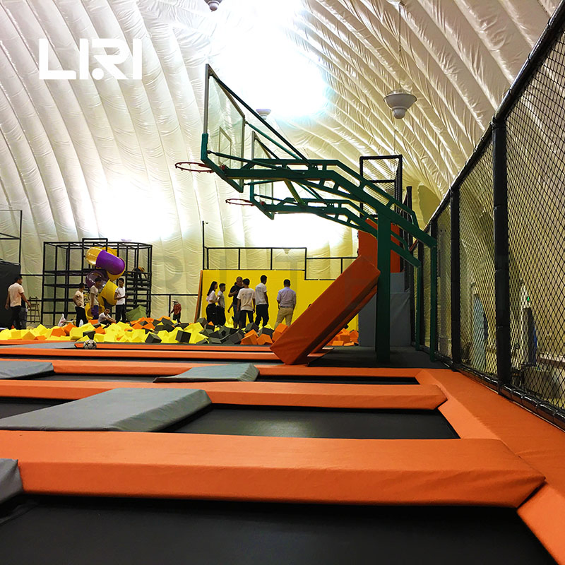 Inflatable Air Membrane Shade Dome Canopy Tent for Basketball Court