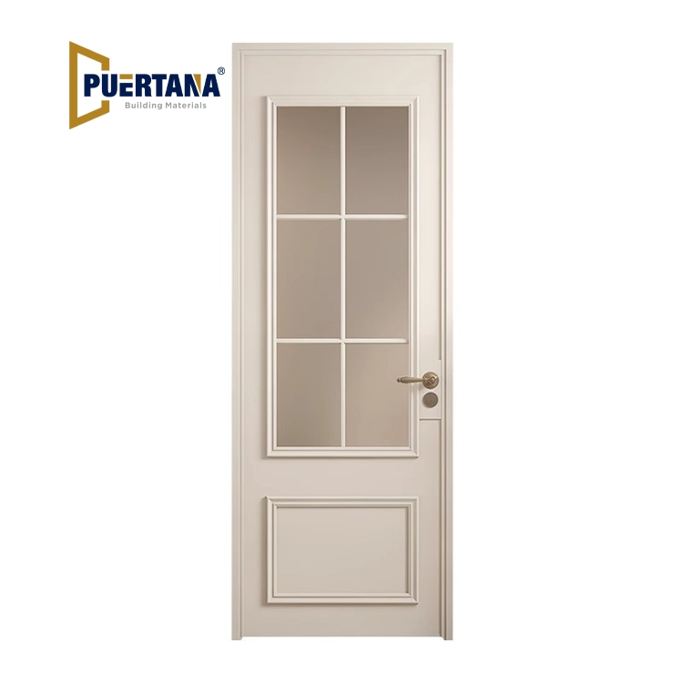 Contemporary Interior Aluminum Swing Door with Minimalist Aesthetics