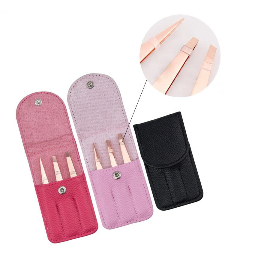 Wholesale Personal Beauty Care Set Cosmetic Makeup Nail Manicure Tool Eyebrow Eyelash Tweezers