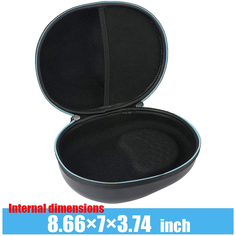 Чехол для наушников EVA, черный, 3D, водонепроницаемый
