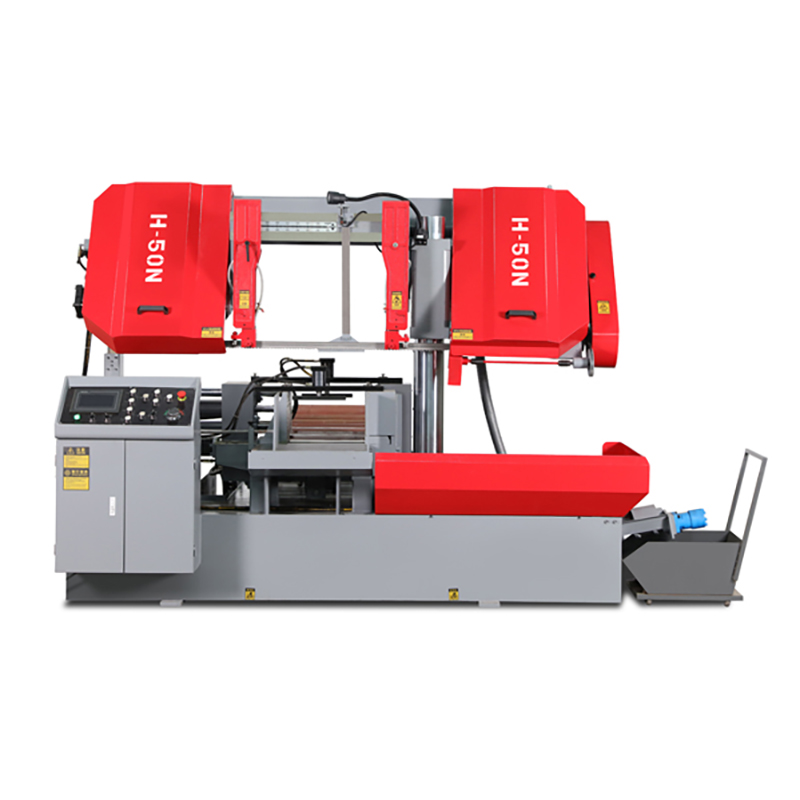 Станок ленточнопильный горизонтальный автоматический гидравлический по металлу H-50N