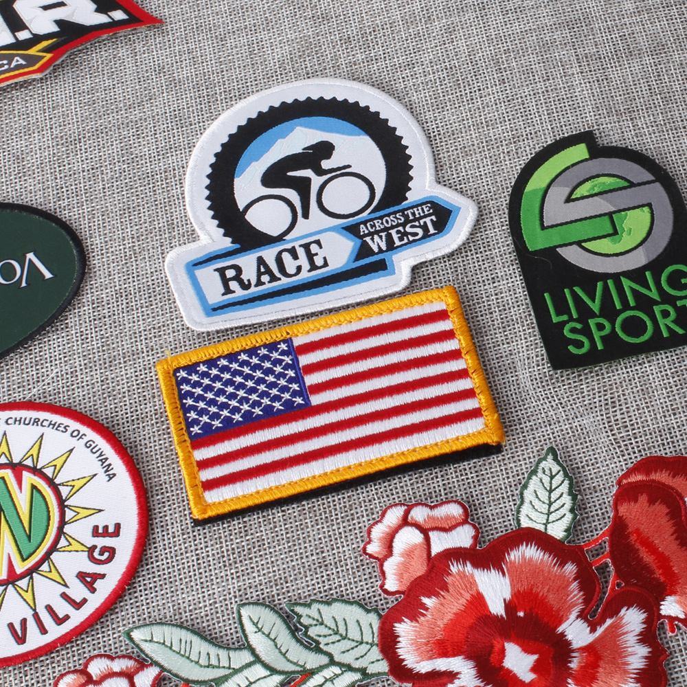 Нашивки вышитые единорог для одежды