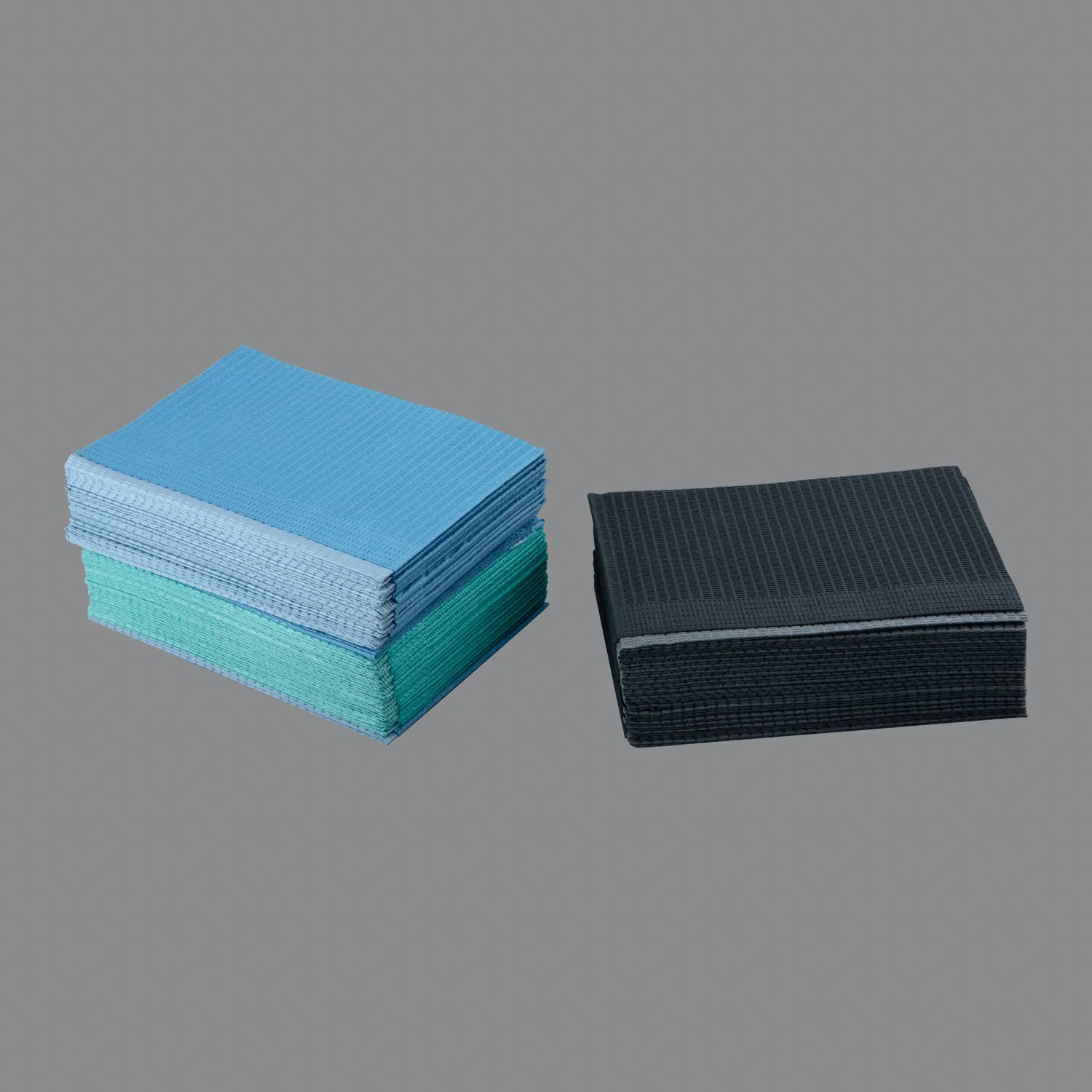 Unique Black Color Lap Cloths/Dental Bibs