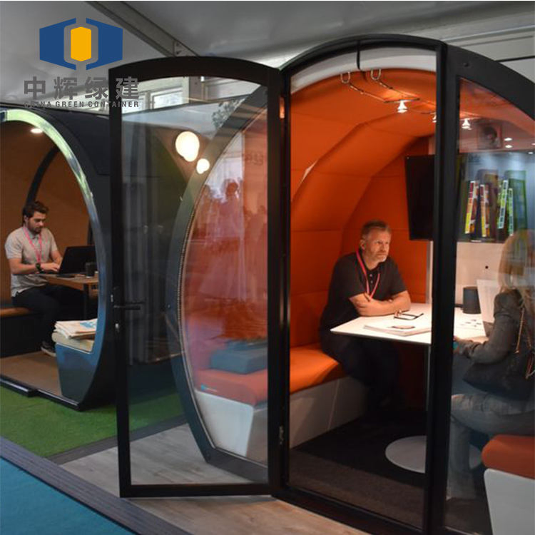 Cgch High Quality Multi-Function Design for Telephone Work Pod Wall Mirror Telephone Booth APP Control Hotel Cabinet