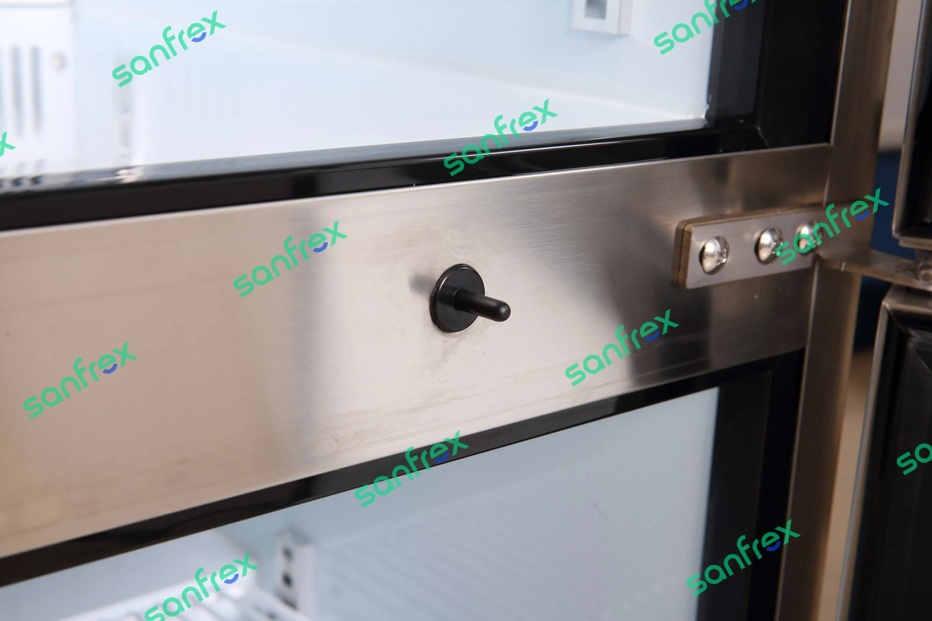 Versatile Under Counter Refrigerator with Adjustable Shelves and Cooling