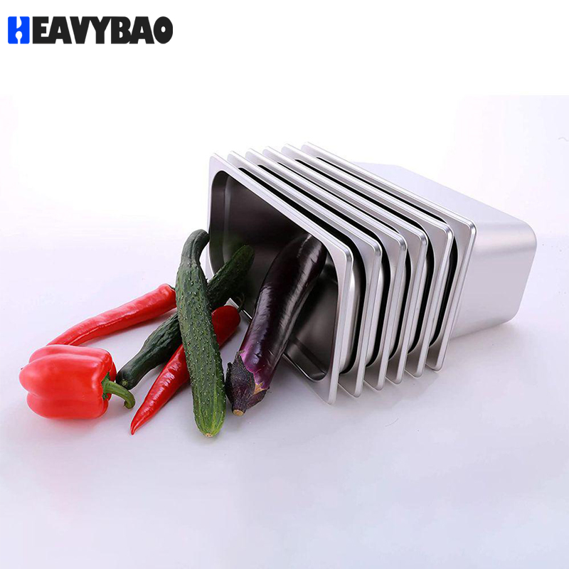 Heavybao High Standard Design Stainless Steel Gastronorm Gn 1/9 150mm Pan Food Container