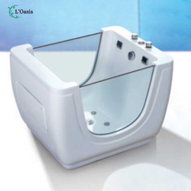 Детская ванночка с массажем и подсветкой