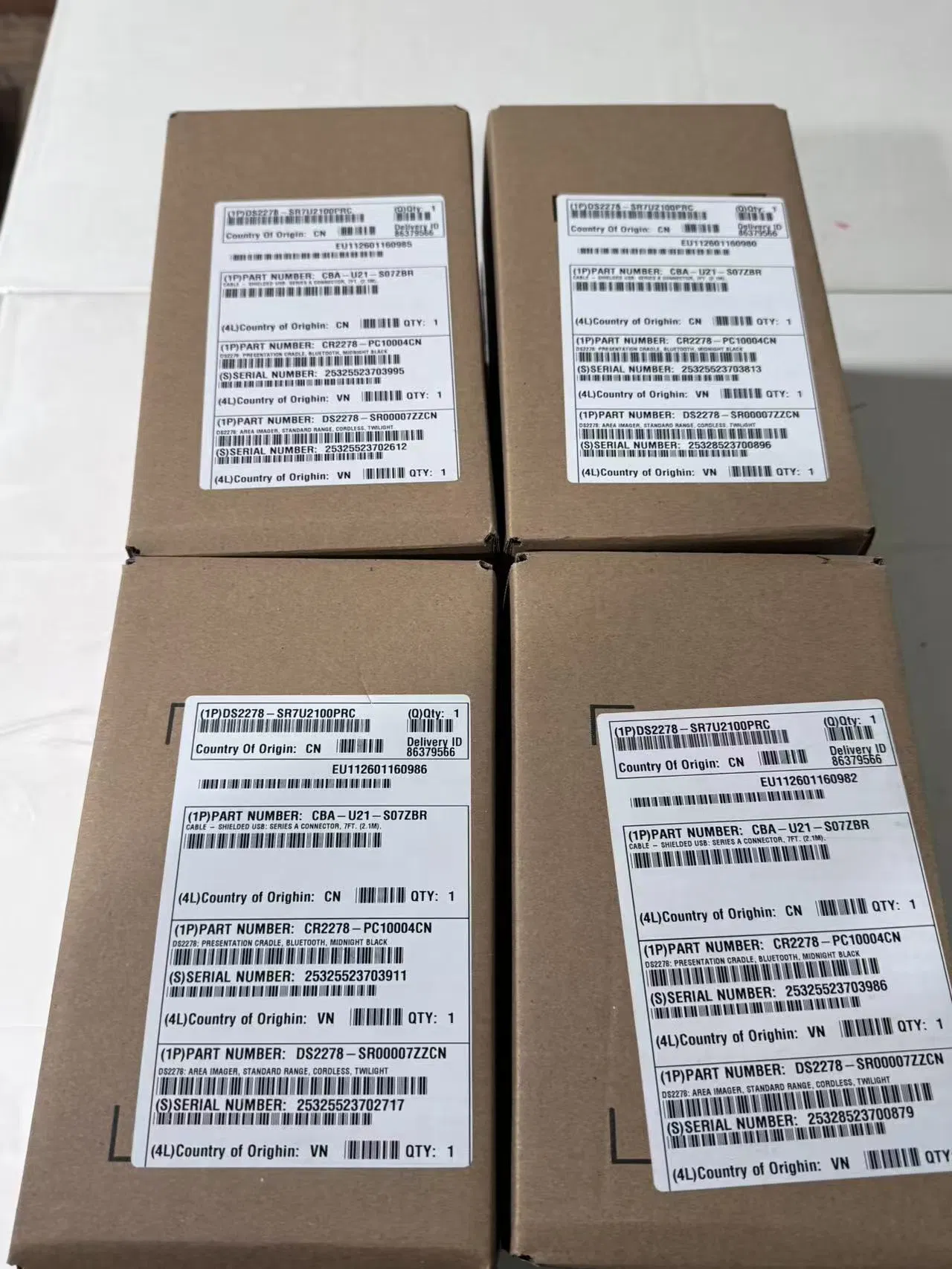 Ds2278 2D Wireless Barcode Scanner