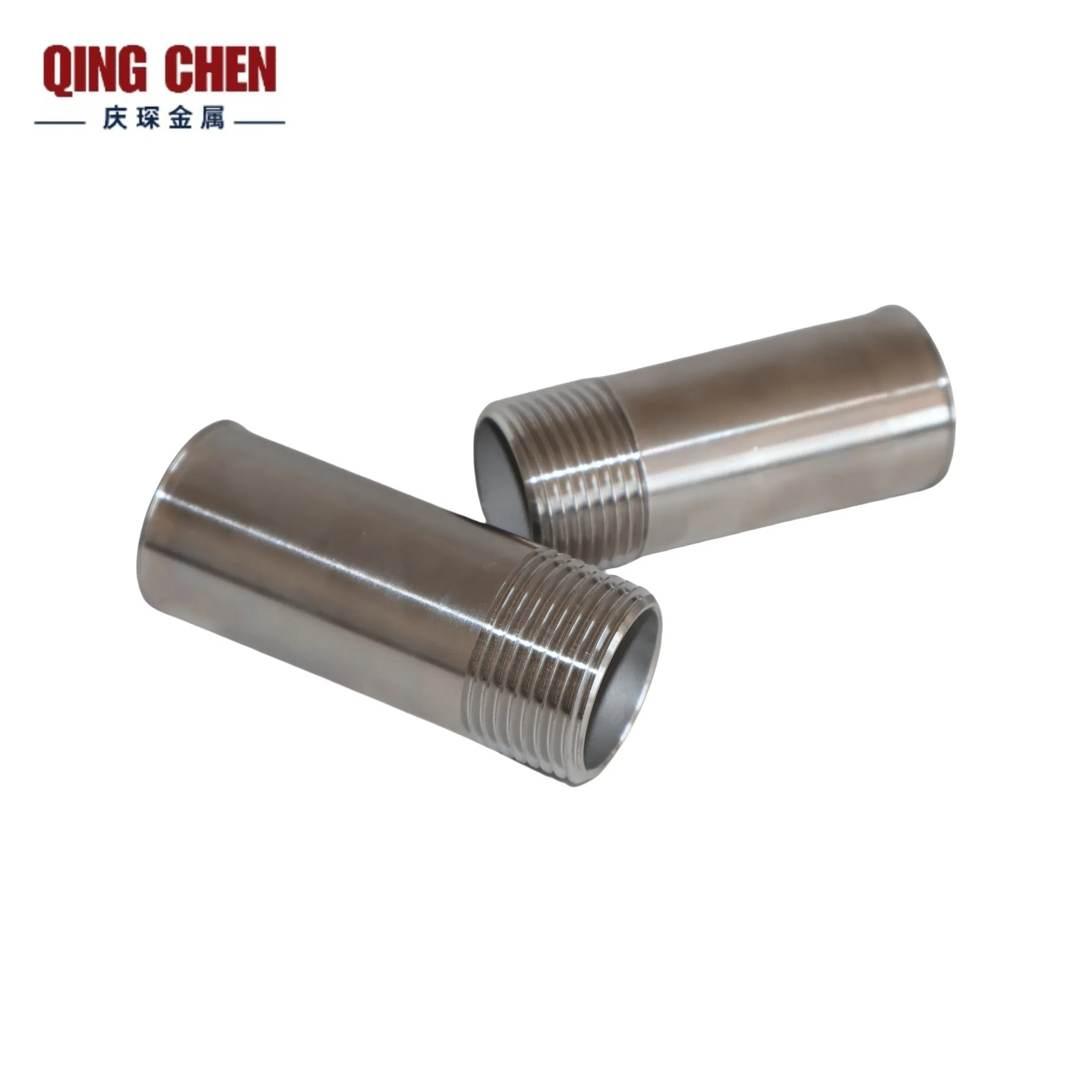 Heavy-Duty Stainless Steel Plumbing Nipple Connector Set for Easy Installation